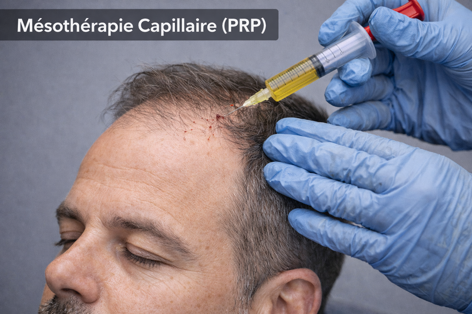 Mésothérapie Capillaire (PRP)